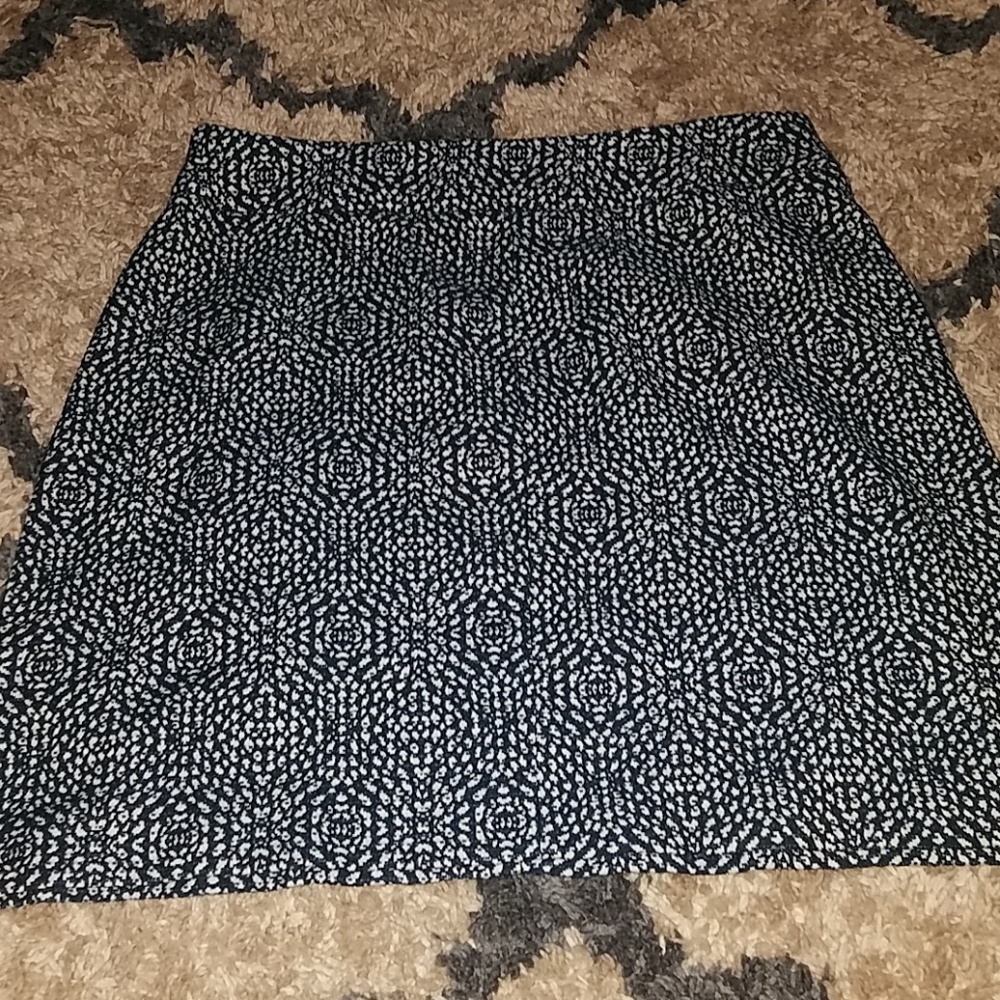 🧚Navy Fitted Skirt